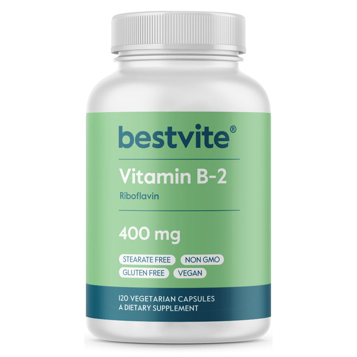 Vitamin B-2 (Riboflavin) 400mg