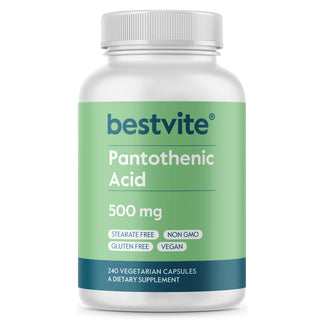 Pantothenic Acid (Vitamin B-5) 500mg The Most Trusted Name in Vitamins