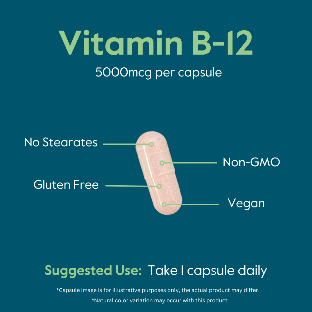 Vitamin B12 (Methylcobalamin) 5000mcg