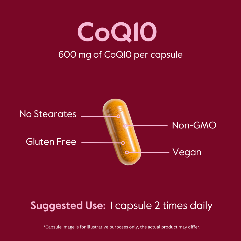 Ultra Absorption CoQ10 (CoEnzyme Q10) 600mg with Bioperine