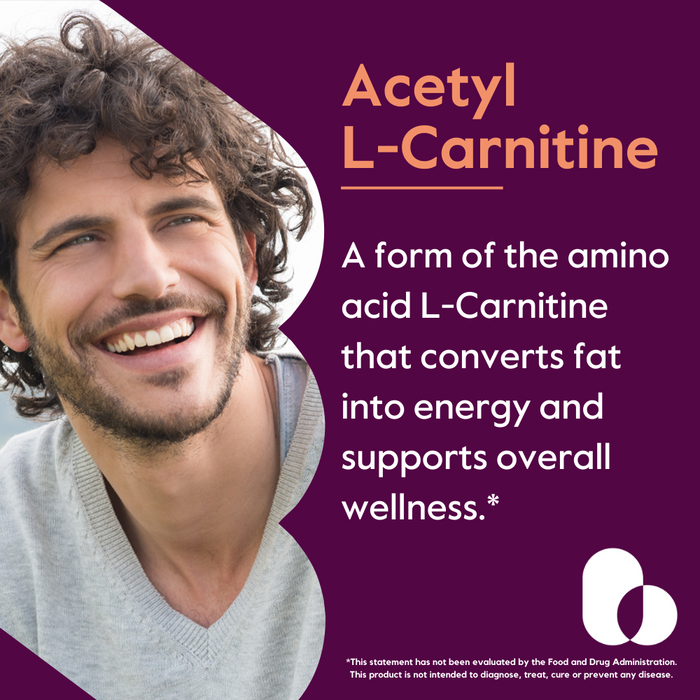 Acetyl L-Carnitine 500mg (Vegan)