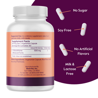 L-Glutathione 500mg | Bestvite.com - The Most Trusted Name in Vitamins L-Glutathione 500mg | Bestvite.com - The Most Trusted Name in Vitamins