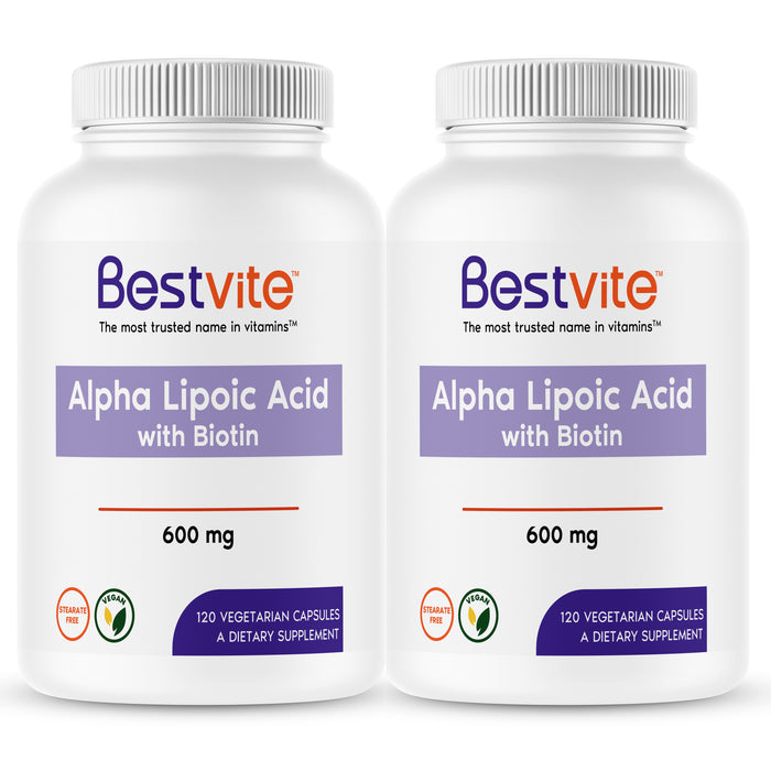 Alpha Lipoic Acid 600mg with Biotin