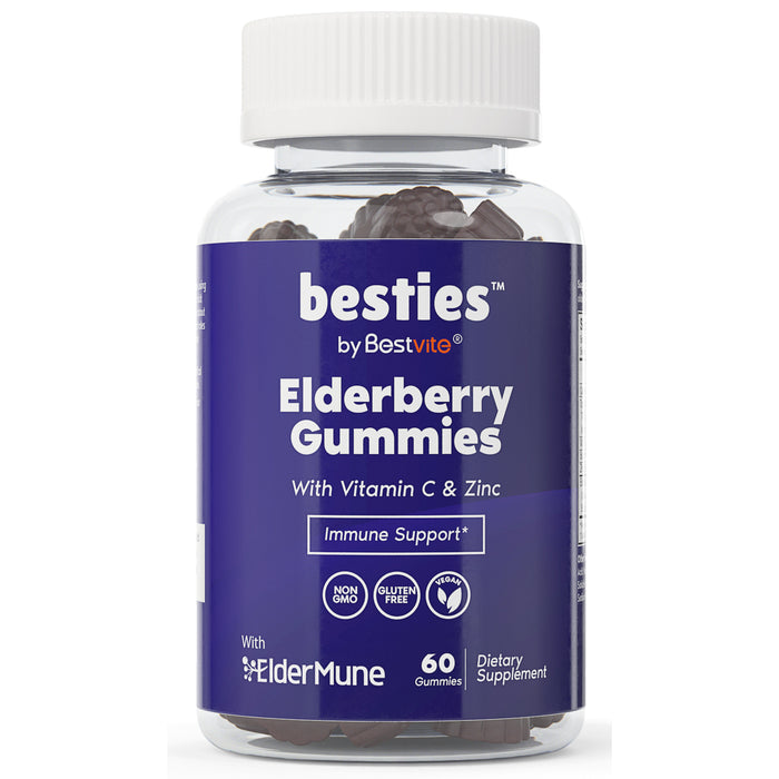 besties™ Elderberry Gummies w Vitamin C and Zinc
