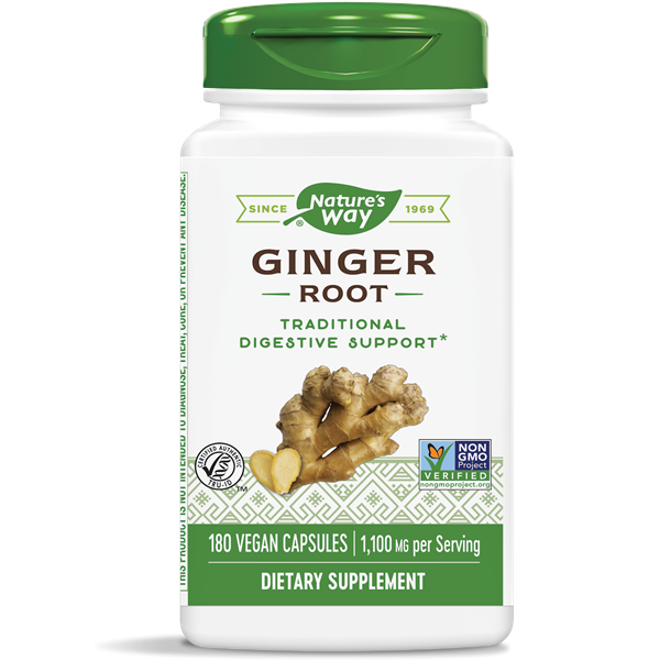 Nature's Way, Ginger Root 550mg (180 Capsules)