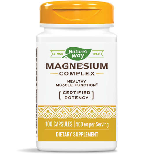 Nature's Way, Magnesium 500mg (100 Capsules)