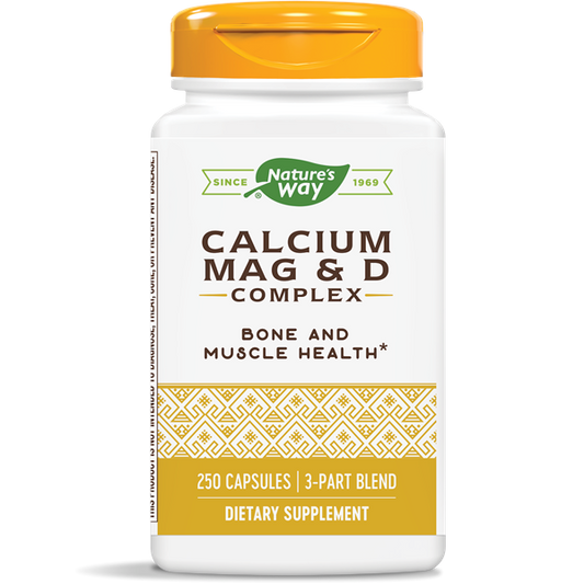 Nature's Way, Calcium Magnesium & Vit D (250 Capsules)