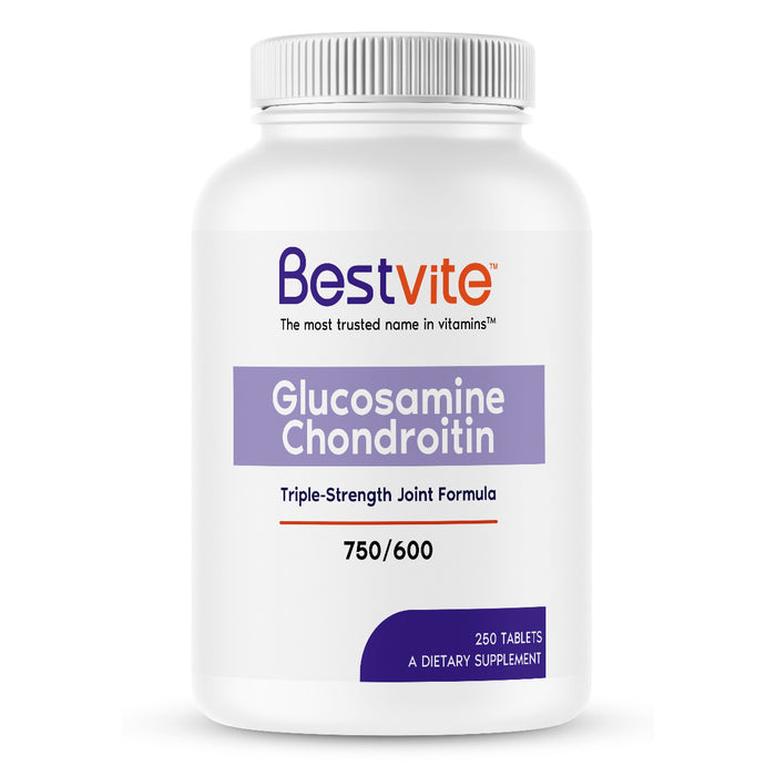 Glucosamine & Chondroitin Sulfate 750/600 Triple Strength