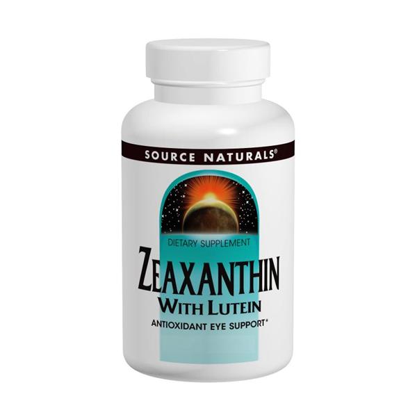 Source Naturals, Zeaxanthin with Lutein 10mg (60 Capsules)