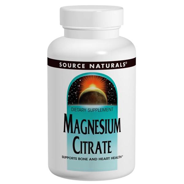 Source Naturals, Magnesium Citrate 133mg (180 Capsules)