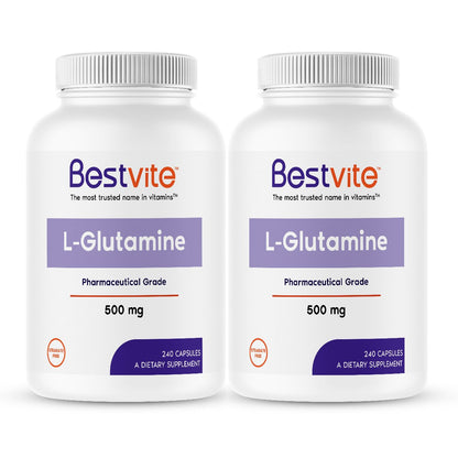 L-Glutamine 500mg Free Form