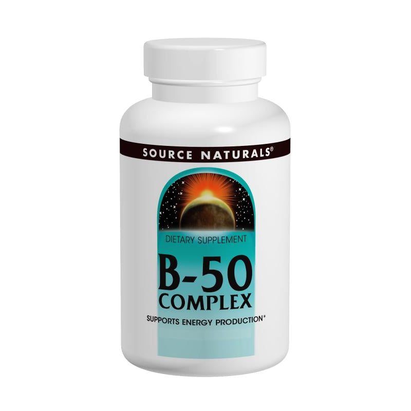 Source Naturals, Vitamin B-50 Complex 50mg (250 Tablets)