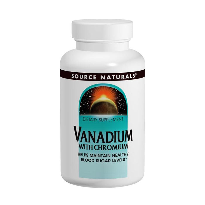 Source Naturals, Vanadium with Chromium 1,200mcg (180 Tablets)